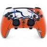 Skinit Decal Gaming Skin Compatible avec le contrôleur PS5 DualSense Edge Pro - Design de grand logo NFL Denver Broncos sous lic