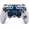 Skinit Decal Gaming Skin Compatible avec le contrôleur PS5 DualSense Edge Pro - Design de grand logo NFL Dallas Cowboys sous lic