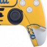 Skinit Decal Gaming Skin Compatible avec le contrôleur PS5 - Design jaune Pitt Panthers de l'Université de Pittsburgh sous licen