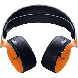 Skinit Decal Gaming Skin Compatible avec le casque sans fil Pulse 3D pour PS5 Design orange conçu à l'origine