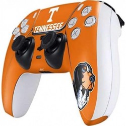 Skinit Decal Gaming Skin Compatible avec le contrôleur PS5 - Logo T de l'Université du Tennessee-Knoxville sous licence officiel