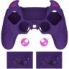 PlayVital Halloween Cute Demon Controller Silicone Case pour ps5, Kawaii Controller Cover Gamepad Skin Protector pour ps5 avec T