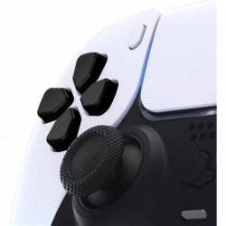 Boutons Dpad séparés ergonomiques eXtremeRate (boutons SDP) pour contrôleur PS5, boutons de direction Dpad indépendants noirs po