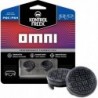 KontrolFreek Omni pour PlayStation 4 (PS4) et PlayStation 5 (PS5) | 2 joysticks Performance | 2 concaves à faible hauteur | Noir