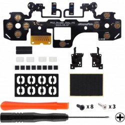 eXtremeRate Micro Switch - Kit de déclenchement à clic pour manette PS5 BDM-030, boutons d'épaule, boutons de déclenchement ergo