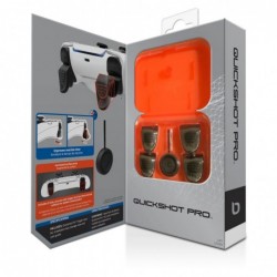 Bionik Quickshot Pro pour manettes PlayStation 5 : système de verrouillage de la gâchette pour un temps de réaction plus rapide 