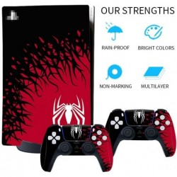 Convient pour PS5 Disc Skin Skin - Édition Disque Accessoires pour Console et Contrôleur Skins de Couverture Skin pour Contrôleu