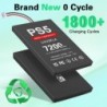 Batterie PS5/LIP1708 7200 mAh (lot de 2), (nouvelle mise à niveau 2024) Remplacement pour contrôleur PS5 PlayStation 5 Dual Sens