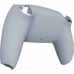 eXtremeRate New Hope Gray Grip Plaque arrière personnalisée Coque inférieure compatible avec le contrôleur PS5, coque arrière de