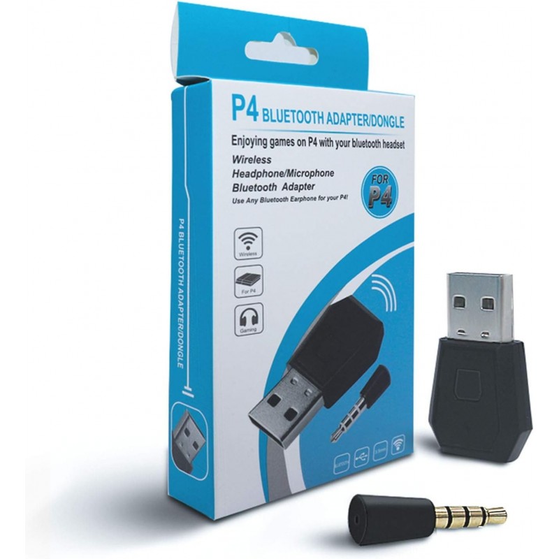 Adaptateur de dongle Bluetooth RALAN pour PS4/PS5, mini microphone sans fil, adaptateur audio USB 4.0, récepteur compatible avec