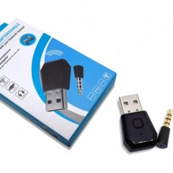 Adaptateur de dongle Bluetooth RALAN pour PS4/PS5, mini microphone sans fil, adaptateur audio USB 4.0, récepteur compatible avec