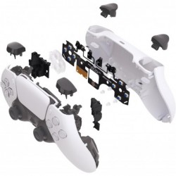 Kit de clic complet eXtremeRate Strong Version pour manette PS5 BDM-030 Boutons Dpad pour visage d'épaule, kit de déclenchement 