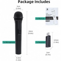 Microphone de jeu USB sans fil Mcbazel compatible avec Xbox Series X/S, PS5, Switch OLED, NS Switch, PC, PS4, PS3, PS2, Xbox One