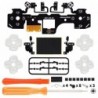 Kit de clic complet eXtremeRate Strong Version pour manette PS5 BDM-040 Boutons Dpad pour visage d'épaule, kit de déclenchement 