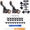 Kit de déclenchement à clic eXtremeRate pour manette PS5 BDM-010 et BDM-020 Boutons d'épaule, câble flexible d'arrêt de déclench