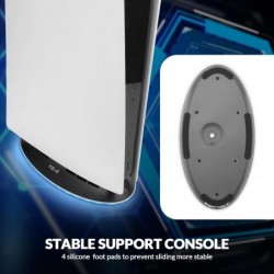 Support de refroidissement avec deux ventilateurs de refroidissement pour console PS5, station de refroidissement avec lumière R