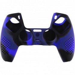 eXtremeRate PlayVital 3D Studded Edition Housse en silicone antidérapante pour manette PS5, étui de protection en caoutchouc sou