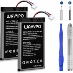 WAVYPO Lot de 2 batteries...