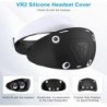 Ensemble de housses de protection VR pour PlayStation VR2, housse de casque PSVR2 en silicone et coussin de protection pour le v