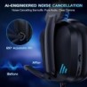 Casque de jeu HW11 pour PS4 PS5 Xbox Series X/PC/Switch Casque de jeu avec microphone antibruit, casque d'ordinateur avec prise 