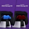 Kit d'extension RiseDock noir pour station de charge pour contrôleur PS5 Kit de reprogrammation eXtremeRate Rise & RISE4, rallon