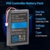 Pack de 2 batteries pour contrôleur PS5 Pickle Power, batterie LIP1708 2650 mAh pour contrôleur sans fil Sony PS5 PlayStation 5 