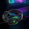 Casque de jeu A88 avec microphone, casque stéréo filaire antibruit supra-auriculaire avec micro pour PC, PS5, Xbox One Series X/