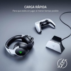 Support de charge rapide Razer pour PlayStation 5 : - Conception de support incurvé - Compatible avec la manette sans fil PS5 Du