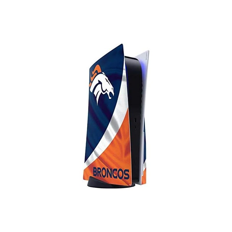 Skinit Decal Gaming Skin compatible avec la console PS5 - Design NFL Denver Broncos sous licence officielle