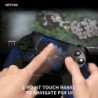 Manette sans fil Nitho ADONIS compatible avec PS4, PC, iOS et Android, PS5 (avec jeux PS4 uniquement), manette de jeu avec doubl