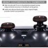 Extension de joystick FPS et housse de poignée en caoutchouc et silicone pour impression, 2 ensembles pour manette PS5 Dualsenes