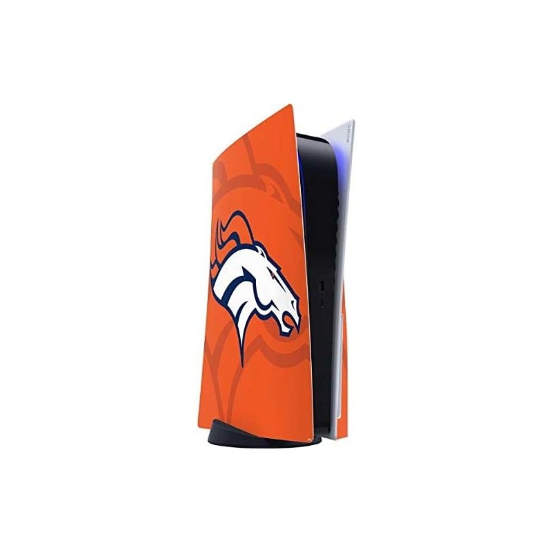 Skinit Decal Gaming Skin compatible avec la console PS5 - Design double vision des Denver Broncos de la NFL sous licence officie