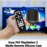 Geekria Coque en silicone pour télécommande PS5, absorption des chocs, lavable, étui de protection en silicone pour tout le corp