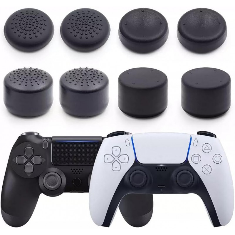 CQC & FPS Thumb Grips Joystick Caps Poignées de joystick analogiques pour PlayStation 5 (PS5), PlayStation 4 (PS4), Nintendo Swi