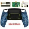 Kit de remappage programmable Rise 2.0 pour manette PS5 BDM-010 020, carte de mise à niveau et coque arrière redessinée et ensem