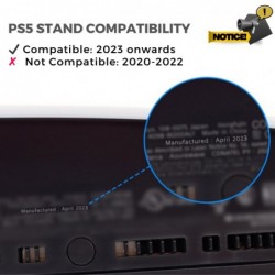 AMZDM pour station de refroidissement de support PS5 avec double station de charge PS5 Station d'accueil de refroidisseur de con