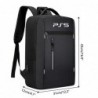 Sac à dos de jeu ZLDYPINK compatible avec la console PlayStation 5, étui de transport de protection pour PS5, sac de rangement d