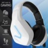 Casque de jeu Orzly (blanc) pour PC et consoles de jeu PS5, PS4, Xbox Series X | S, Xbox ONE, Nintendo Switch et Google Stadia S