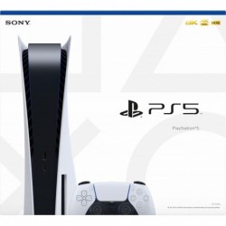 Console PS5 Playstation 5 version disque - Jeux TV 4K. Sortie 8K 120 Hz, GDDR6 16 Go, SSD 825 Go, WiFi 6, Bluetooth 5.1^