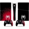 Skin en vinyle Intustru pour PS5 Slim Digital Edition, Skins de protection pour console et contrôleur pour PS5 Slim Digital Edit