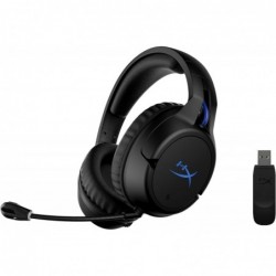 HyperX Cloud Flight – Casque de jeu sans fil pour PS5 et PS4, Jusqu'à 30 heures de batterie, Coussinets d'oreille en mousse à mé