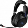 HyperX Cloud Flight – Casque de jeu sans fil pour PS5 et PS4, Jusqu'à 30 heures de batterie, Coussinets d'oreille en mousse à mé