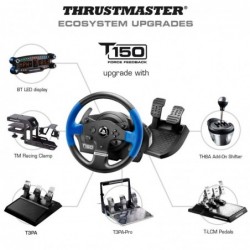 Volant de course à retour de force THRUSTMASTER T150 RS (compatible avec PS5, PS5 Pro, PS4 et PC)