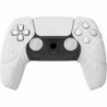 PlayVital Mecha Edition Étui en silicone souple et ergonomique pour manette PS5, coques de protection en caoutchouc avec capucho