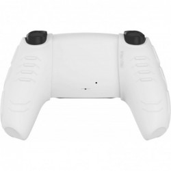 PlayVital Mecha Edition Étui en silicone souple et ergonomique pour manette PS5, coques de protection en caoutchouc avec capucho