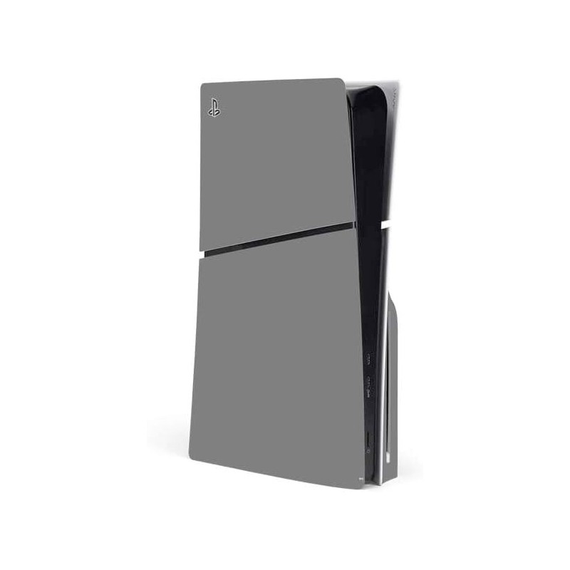 Skinit Decal Gaming Skin Compatible avec la console PS5 Slim Disk - Design gris