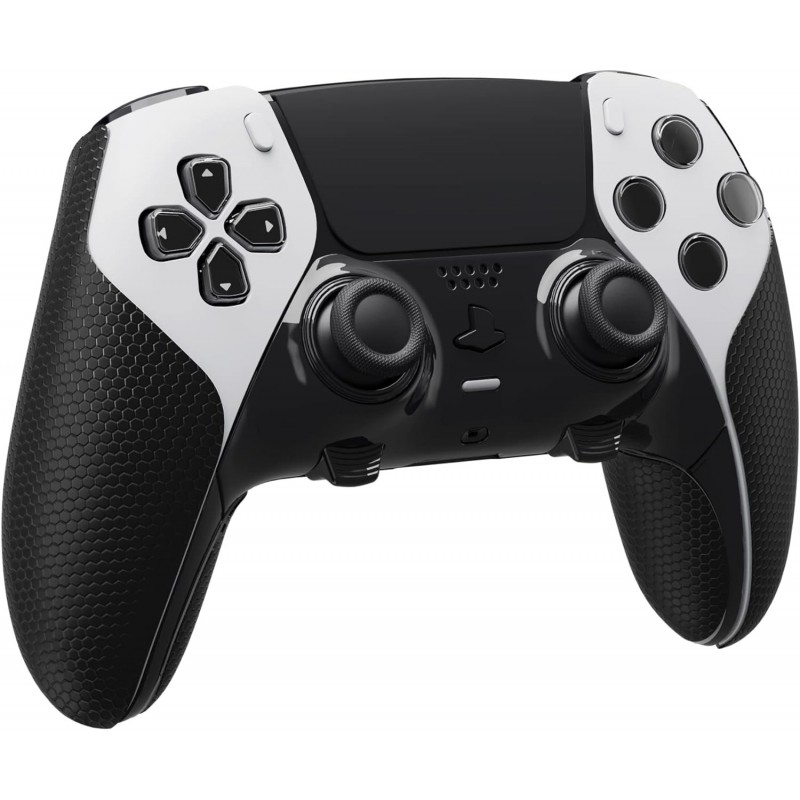 PlayVital Poignée de contrôleur antidérapante absorbant la transpiration pour manette sans fil PS5 Edge, poignées professionnell