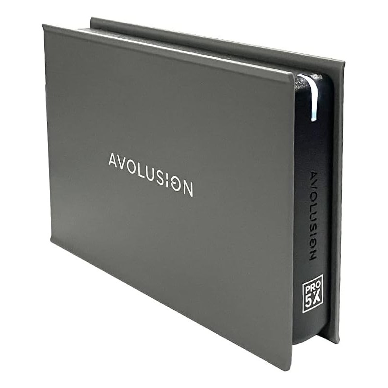 Disque dur externe portable de jeu Avolusion Mini Pro-5X USB 3.0 - Gris (pour PS5, préformaté) - Garantie 2 ans (500 Go) (renouv