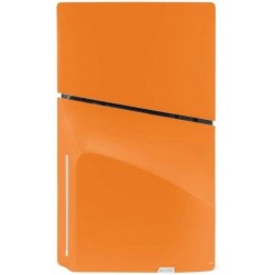 Skinit Decal Gaming Skin Compatible avec la console PS5 Slim Disk - Design orange