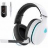 Casque de jeu sans fil 2,4 GHz pour joueurs PS5, PS4 Fortnite et Call of Duty/FPS, PC, Nintendo Switch, casque de jeu Bluetooth 